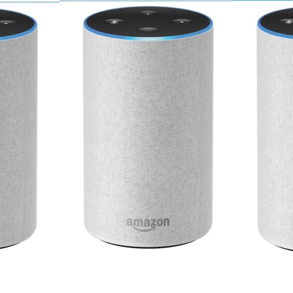 Echo 2nd Gen w/ Improved Dolby Sound- Sandstone Fabric!